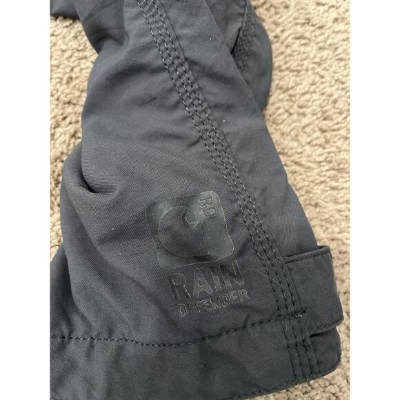 Carhartt Full Swing Jacket Mens XL Rain Defender Full Zip Nylon Gray Distressed - Picture 3 of 12